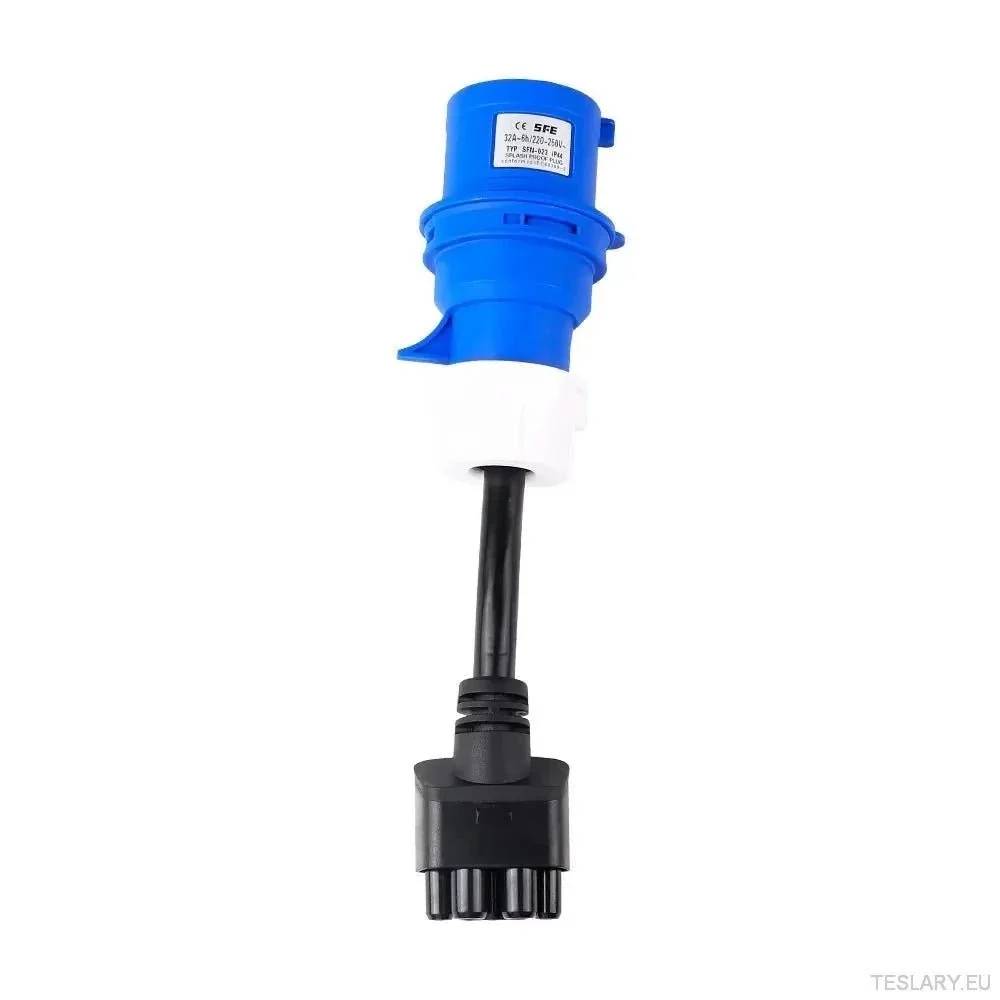 Isengen Tesla Model 3 CEE adapter - 32A 240V EV CHARGER Extension