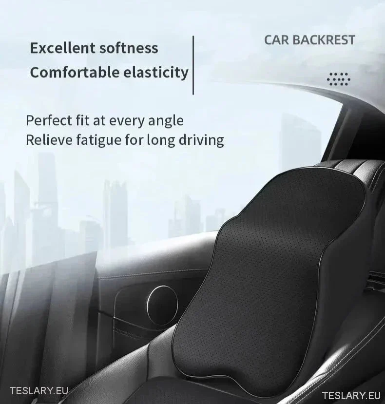 Izuzetno veliki PU kožni jastuk za glavu prikladan za Tesla model 3 / y