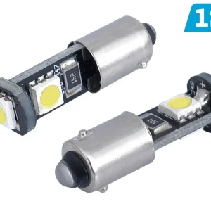 Izzó VISION H6W BAX9s 12V 3x 5050 SMD LED, CANBUS, bijela, 1 kom