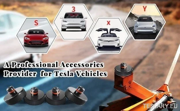 EV Jacking Point Adapter Kit 4 Pack s futrolom za Tesla, BYD i ostale EVS