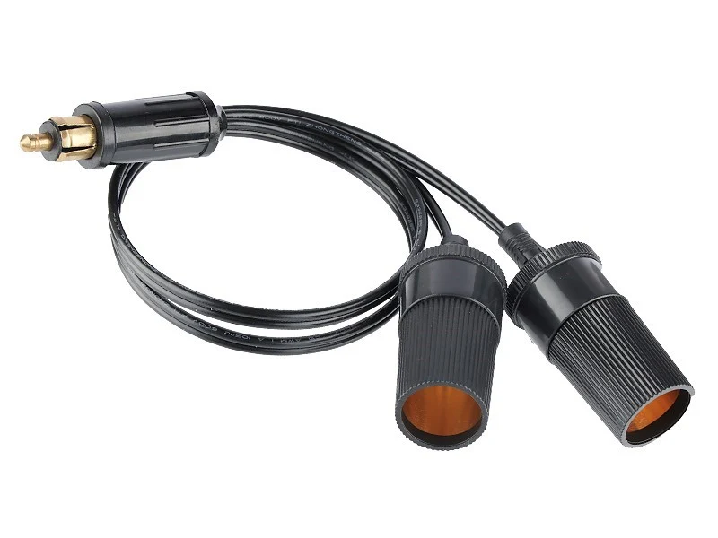 Kabelski adapter s DIN utikačem i 2 EURO utičnice