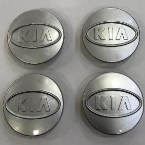 KIA čepovi za felge SREBRENI - 58mm (4 kom)