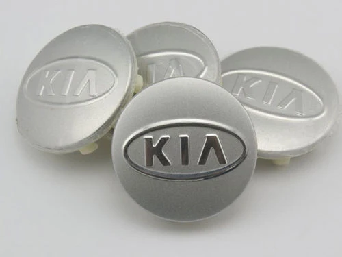 KIA čepovi za felge SREBRENI - 58mm (4 kom)