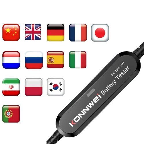 KONNWEI BK200 Bluetooth tester baterija