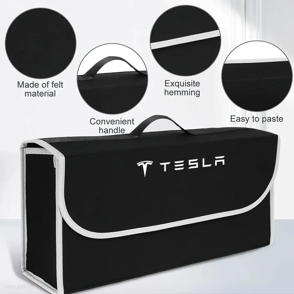 Kutija/torba za skladištenje prtljažnika s logotipom Tesla