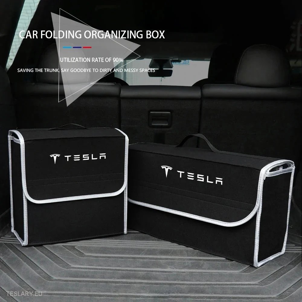 Kutija/torba za skladištenje prtljažnika s logotipom Tesla