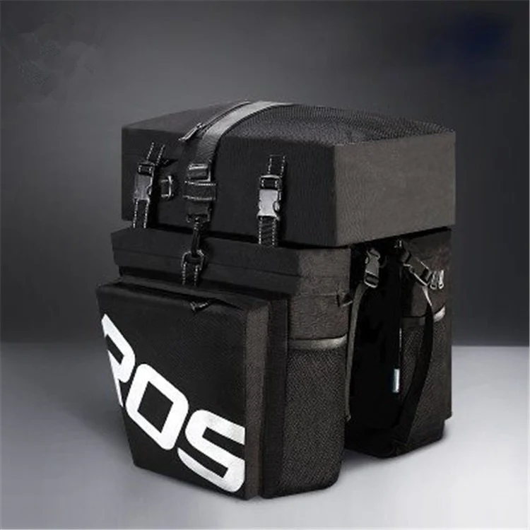 LANKELEISI Bicycle 3--1 Rear Rack Bag