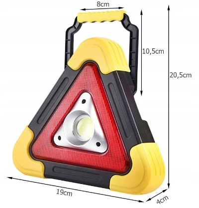 LED trougao za auto 3u1