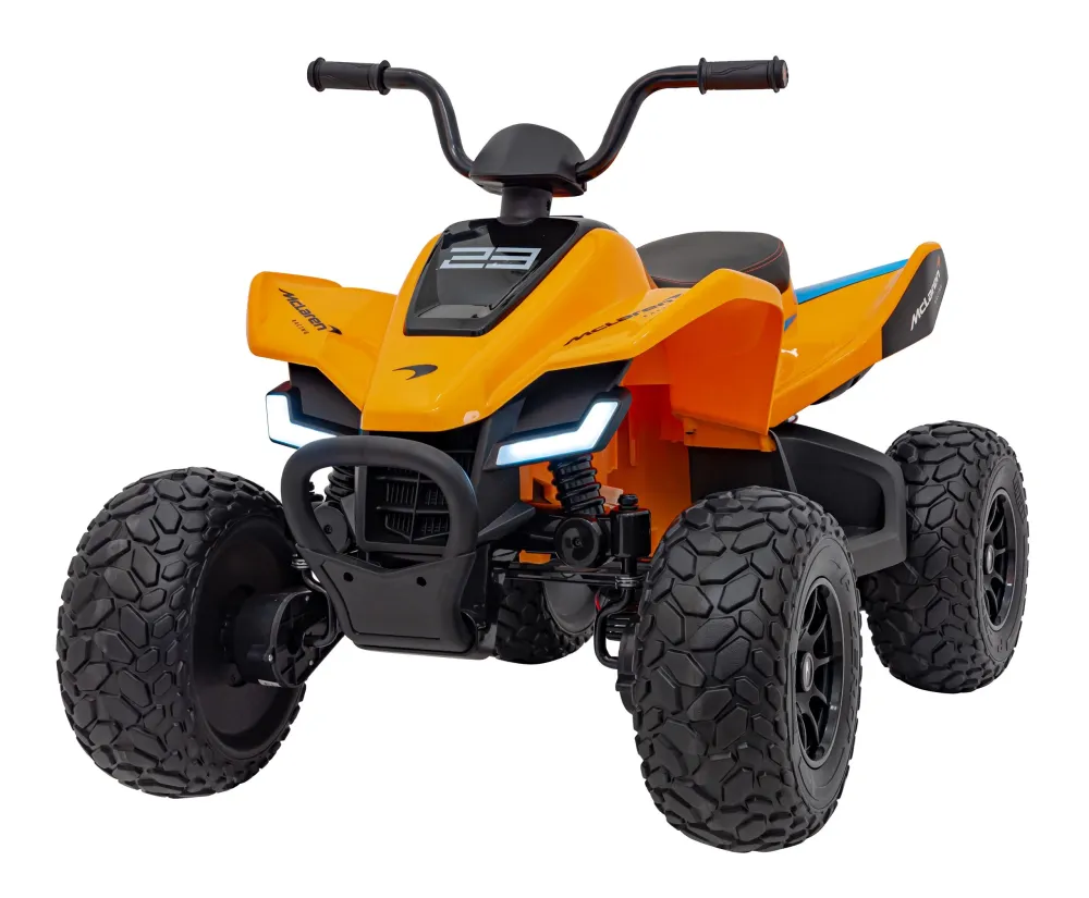 Licencirani quad na akumulator Mclaren Racing MCL 35 4x4- narančasti