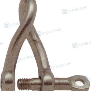 LONG TWIST SHACKLE AISI-316 6MM (15)