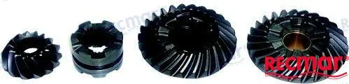Lower Gear Set & Clutch Dog - (rat. 1.86) - OMC Cobra, Johnson & Evinrude