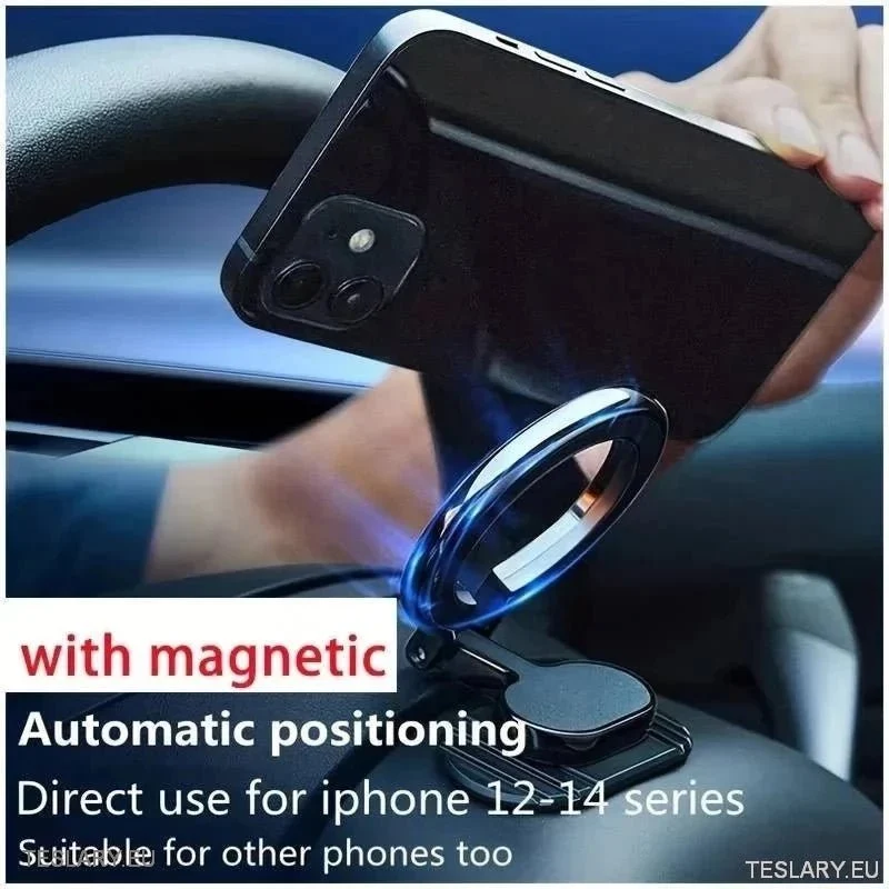 Magnetski držč telefona za Tesla modele Y & 3