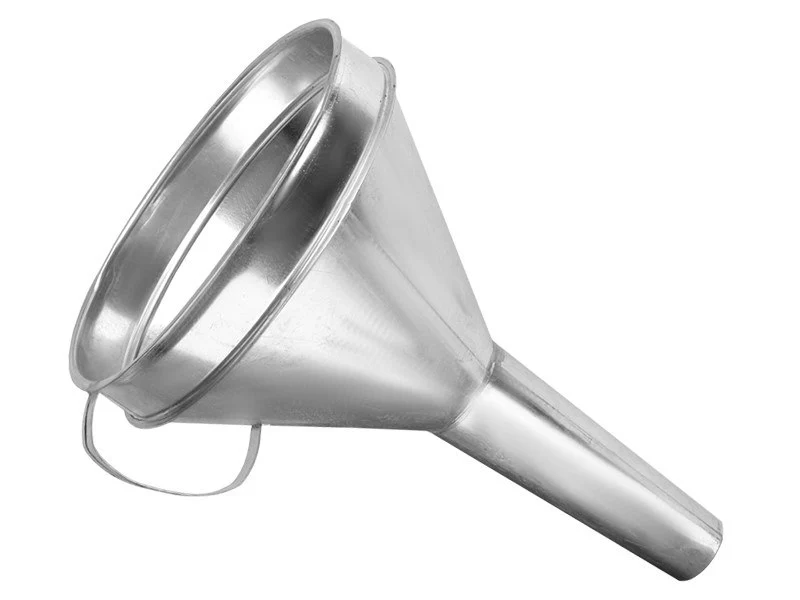 Metalni lijevak, posuda 165 mm, ravni