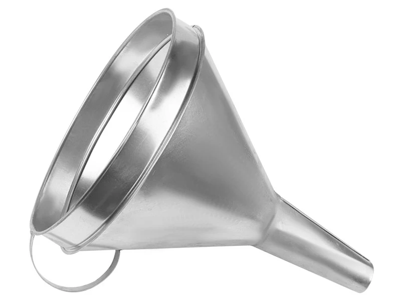 Metalni lijevak XXL, posuda 240 mm, ravni