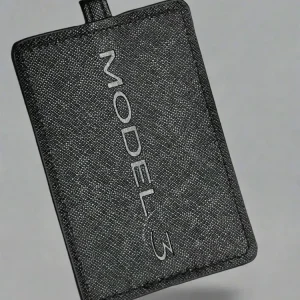 Moderni poklopac ključ s Teslinom modelom 3 logotip
