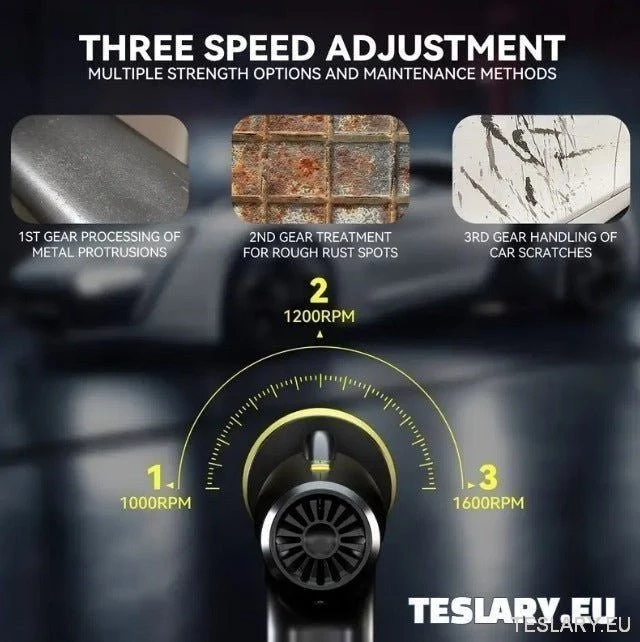 4 u 1 multi zupčanik prijenosni mini bežični stroj za poliranje vozila za Tesla, BYD, MG i više