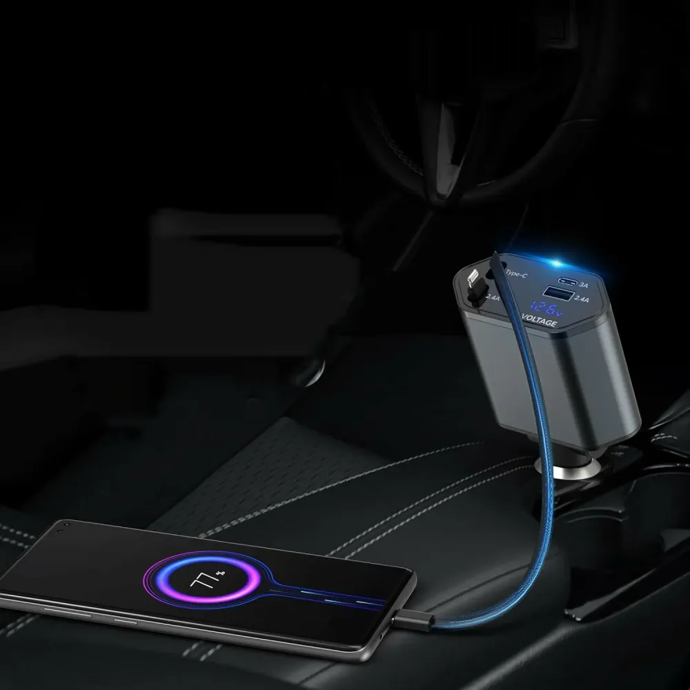 Multifunkcionalni punjač 4 u 1 za auto
