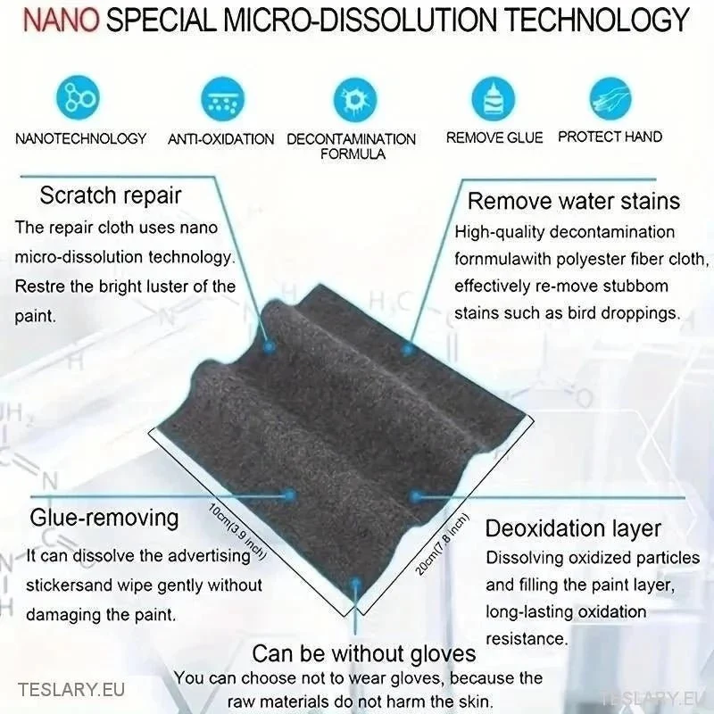 Nano tehnologija za popravak ogrebotina