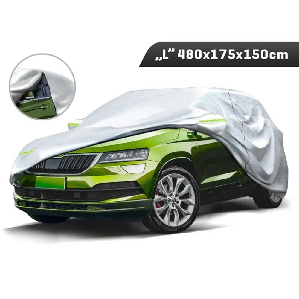Navlaka za auto SUV L (480x175x150 cm) – 3 sloja, s reflektirajućim elementima
