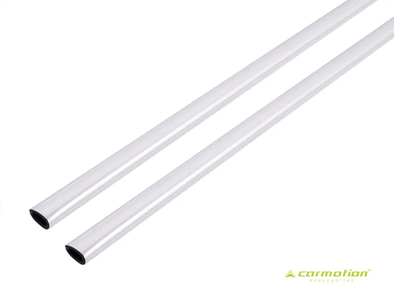 Odbojnici ruba vrata, 65 cm, krom, 2 kom