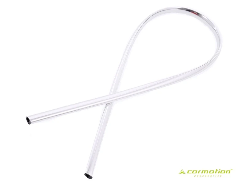 Odbojnici ruba vrata, 65 cm, krom, 2 kom