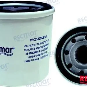 Oil Filter Mercury/Mariner & Honda 8-50 hp