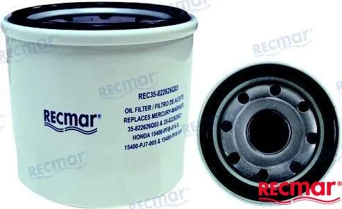 Oil Filter Mercury/Mariner & Honda 8-50 hp