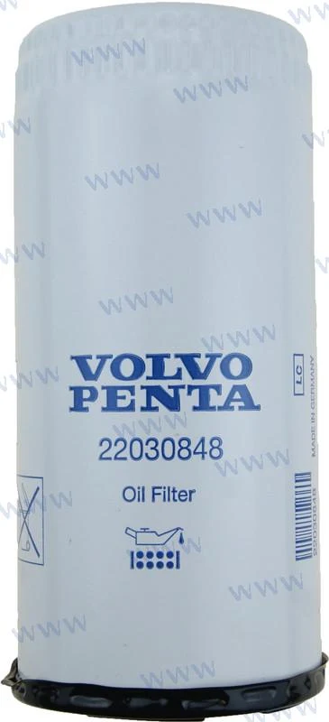 Oil Filter Volvo Penta 42, 43, 44, 300, 60, 70, 100, 120