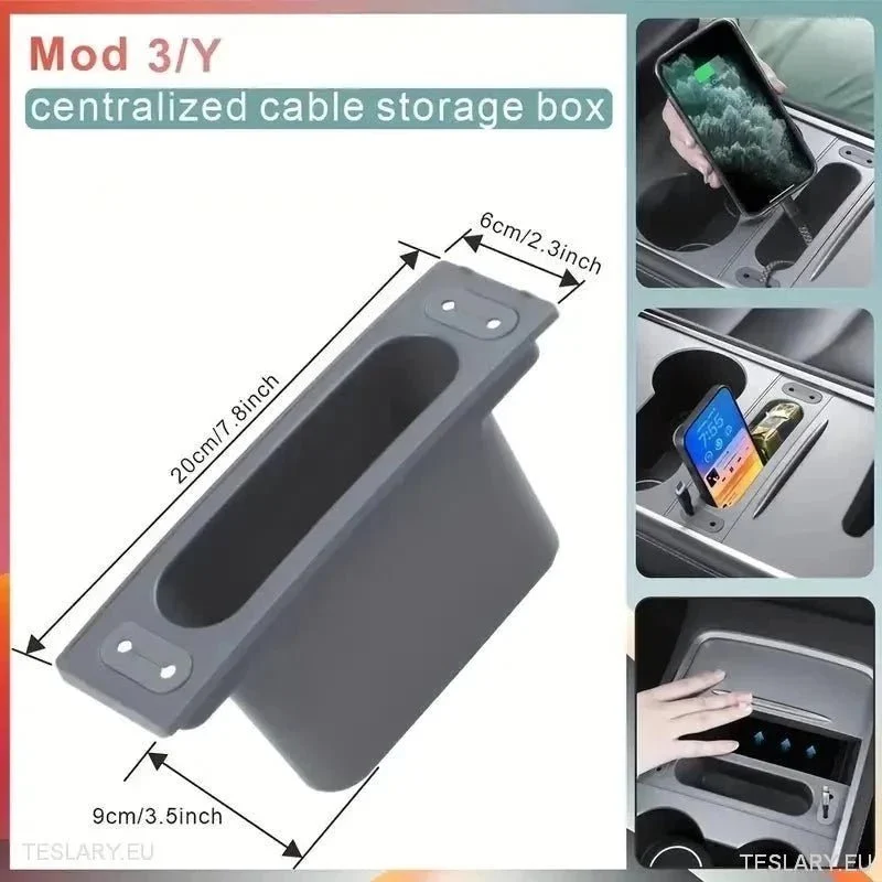 Organizator središnje konzole Tesla 3/Y