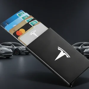 Pametna ID kartica RFID novčanik za bankovne kartice ili Tesla tipka s Teslinom logotipom