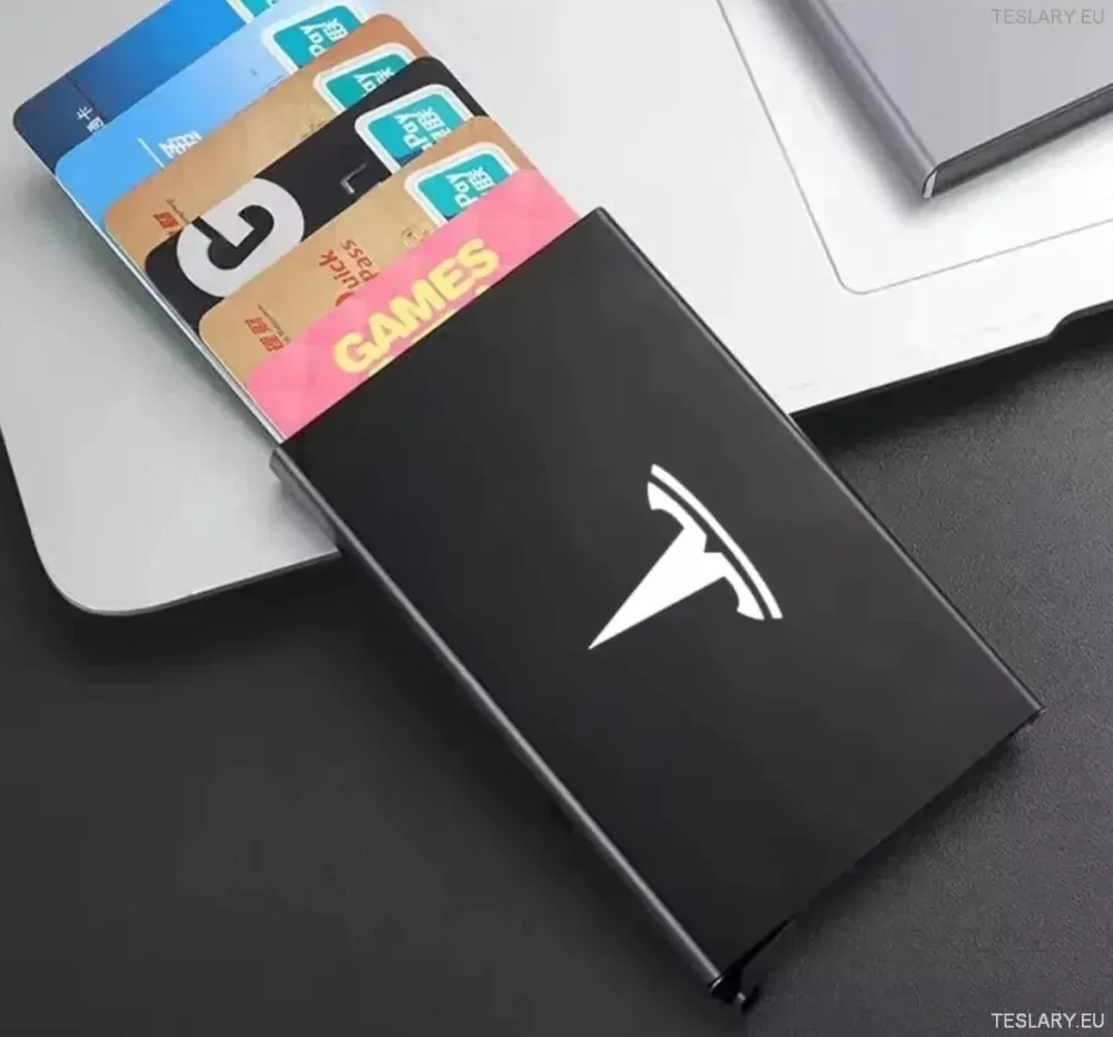 Pametna ID kartica RFID novčanik za bankovne kartice ili Tesla tipka s Teslinom logotipom