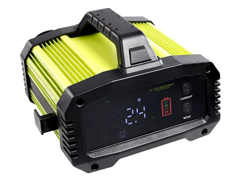 Pametni digitalni punjač za akumulatore 12V 25A 6 - 400 Ah, 24V 15A, 6 - 200 Ah sa start funkcijom