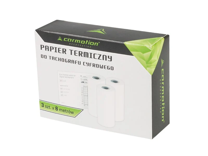 Papir za digitalni tahograf, 3 role po 8 m (35704)