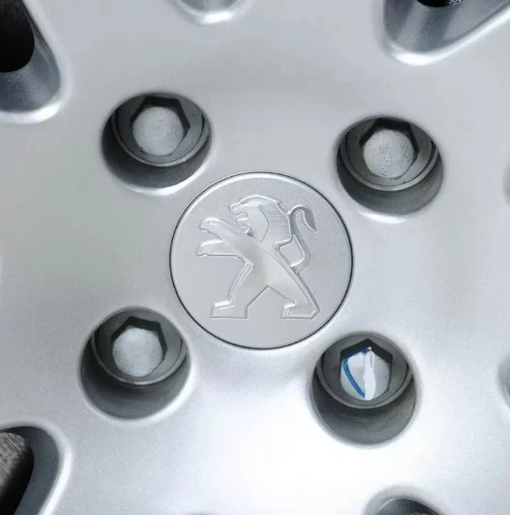 PEUGEOT 60mm čepovi za felge novi model (4 kom)