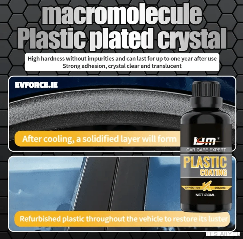 Plastični obloge popravlja i obnoviti za Teslu i ostale EV -ove