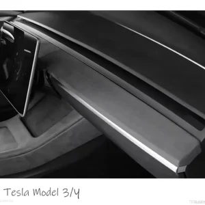 Poklopac nadzorne ploče od antilop s umetcima na vratima za Tesla 3/y