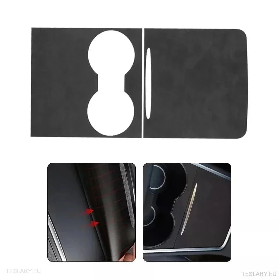 Poklopac središnje konzole Premium Suede za Tesla 3/Y