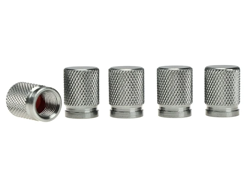Poklopci ventila od aluminija, 5 komada, oklopna boja