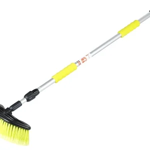 Polukružna četka za raspršivanje vode, 20 cm / 8", s teleskopskom ručkom (105–160 cm) i ventilom