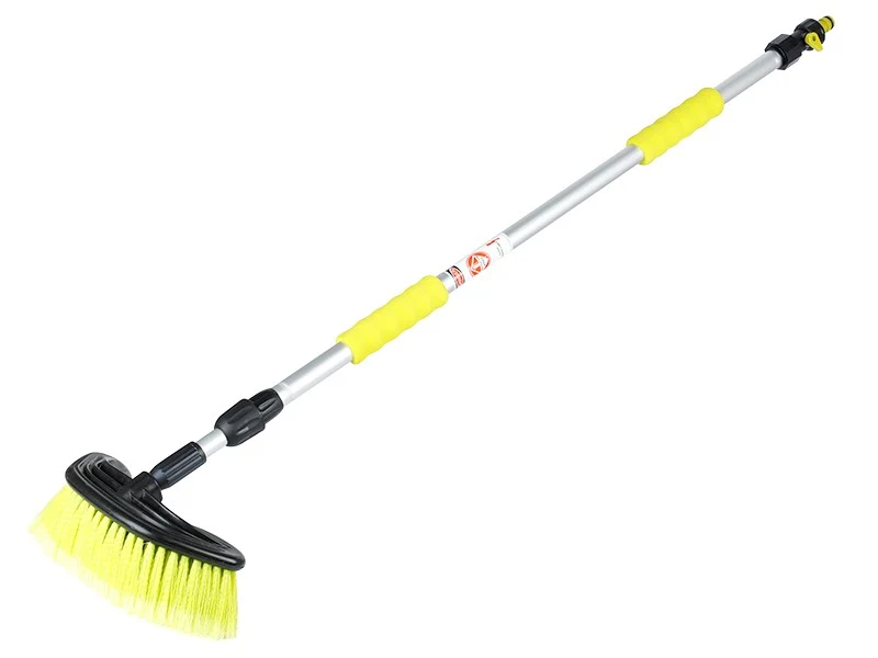 Polukružna četka za raspršivanje vode, 20 cm / 8", s teleskopskom ručkom (105–160 cm) i ventilom