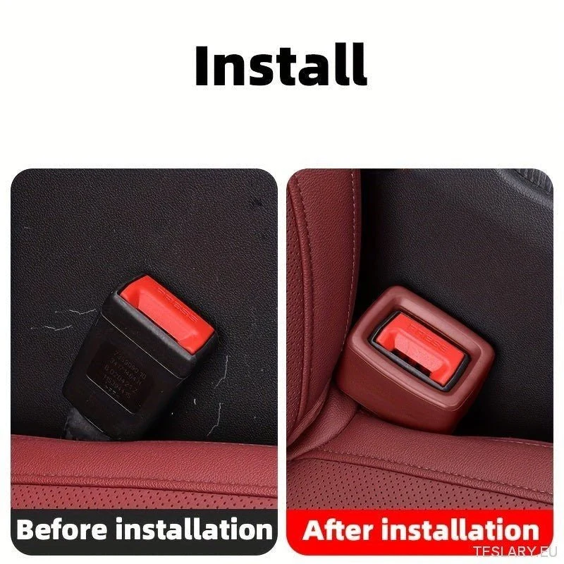 Premium PVC zaštitnik sigurnosnog pojasa za automobil - fit, antikoriziranje i zaštita za ogrebotine za nadogradnju unutra...