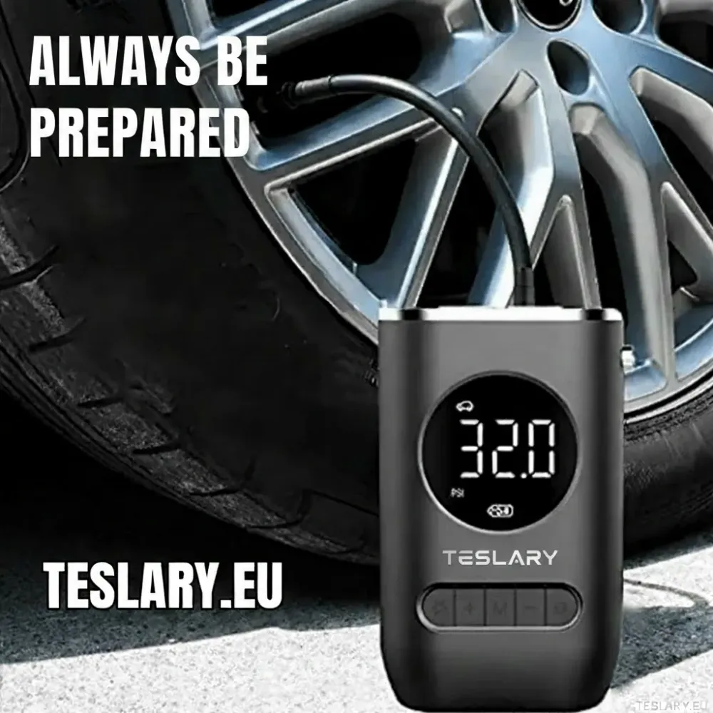 Prijenosni kompresor guma za pokretanje baterije za Tesla, BED, MG i ostali EVS