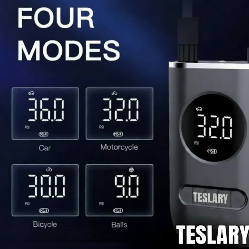 Prijenosni kompresor guma za pokretanje baterije za Tesla, BED, MG i ostali EVS