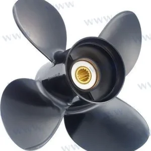 Propeller Alu. 4-blade 12.5"x21" 40-140 hp