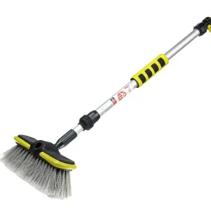 Protočna četka 20 cm / 8" s teleskopskom drškom 65 - 100 cm i ventilom