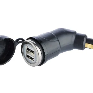 Punjač 2x USB 3.3A s DIN utikačem