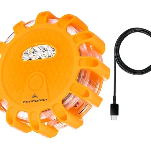 Punjiva signalna svjetiljka za nuždu 12 LED + 3 LED, + USB-C kabel