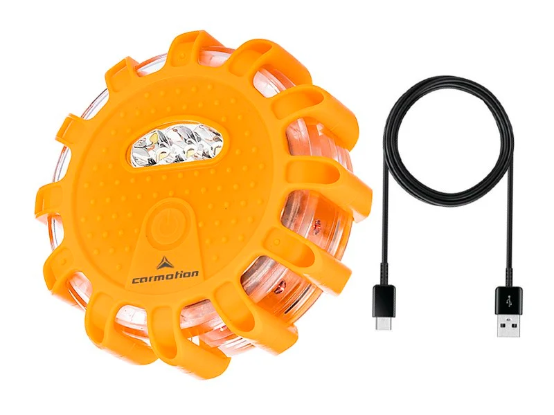 Punjiva signalna svjetiljka za nuždu 12 LED + 3 LED, + USB-C kabel