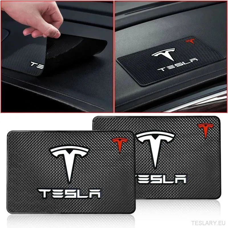 PVC protiv klizanja prostirke za vaš Tesla 3 y s x s logotipom