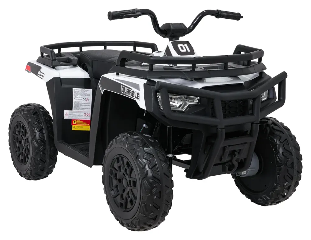 Quad na akumulator 4x4 ATV WOLF - bijeli